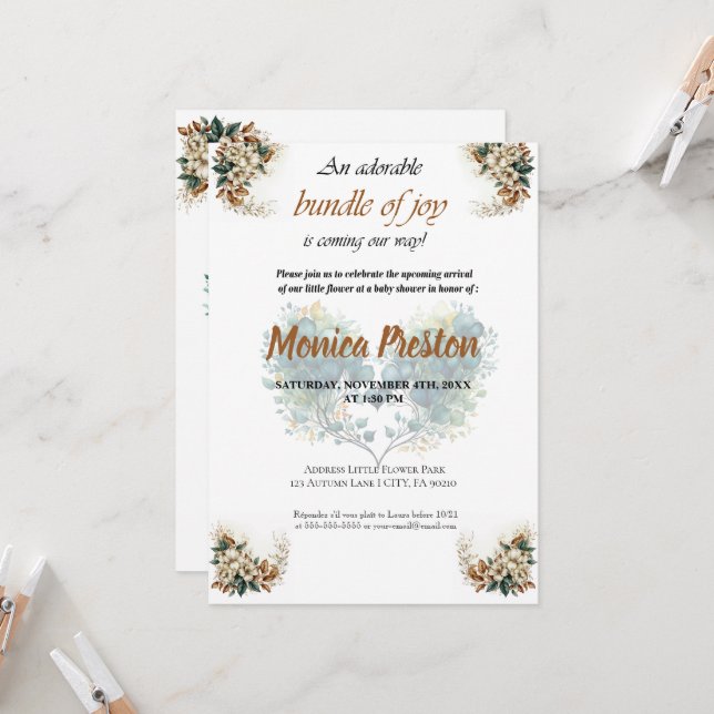 Invitation (Front/Back In Situ)