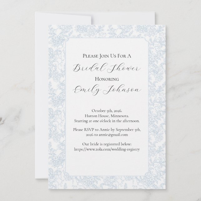 Invitation (Front)