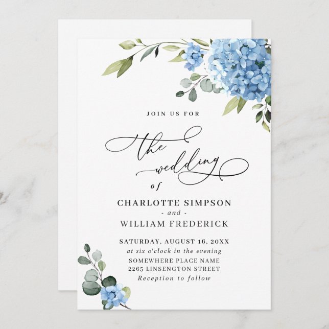 Invitation (Front/Back)