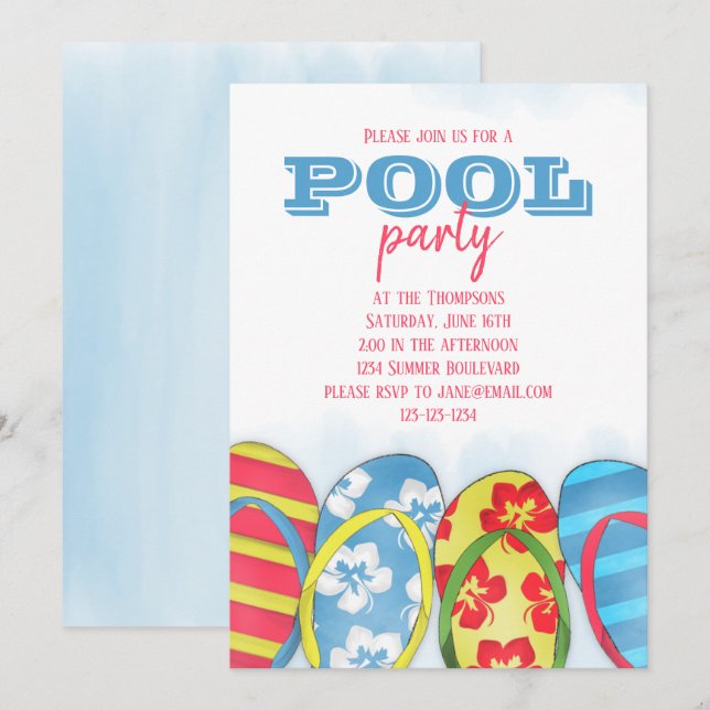 Invitation (Devant / Derrière)