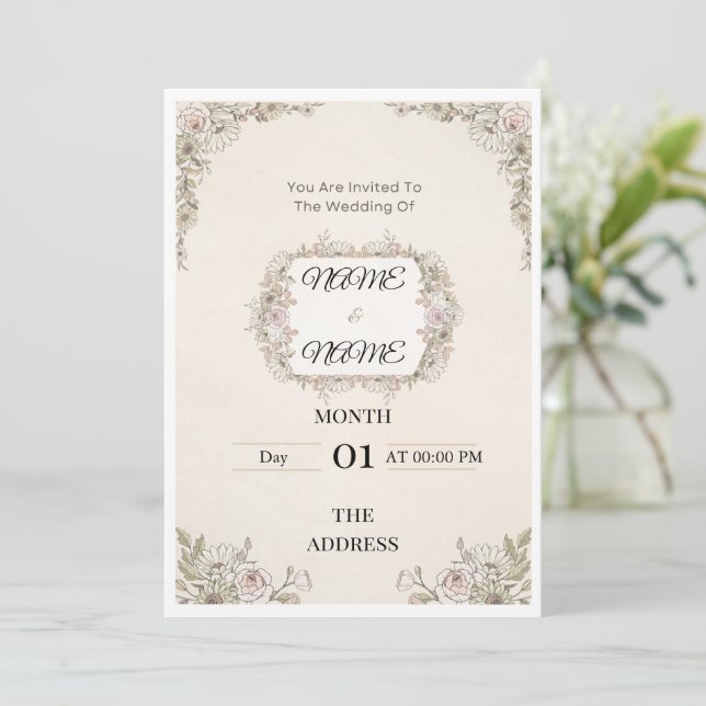 Invitation (Standing Front)
