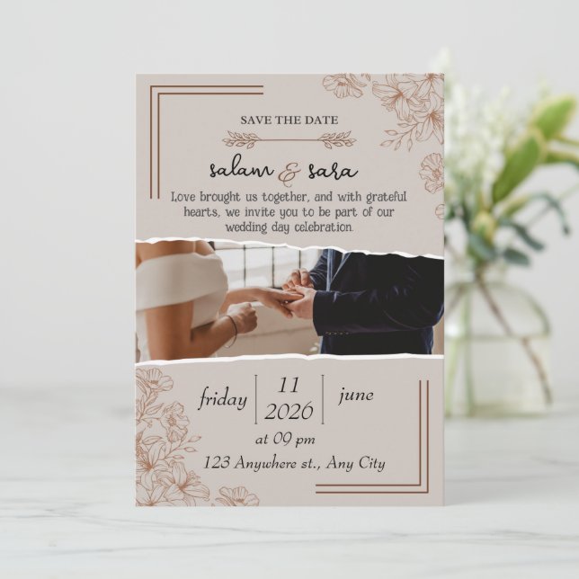 Invitation (Standing Front)