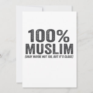 Invitation 100 Musulmans Oky Peut-être Pas 100 Drôle Ramadan 