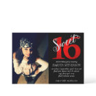 16 ans | Photo du 16e anniversaire rouge et noir