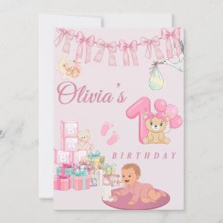 Invitation 1er anniversaire