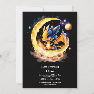 Invitation 1er anniversaire de Dragon
