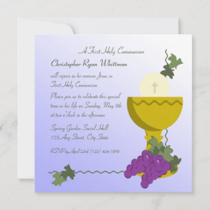 Invitation 1ère communion