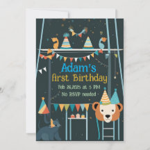 1ère fête d'anniversaire Célébration d'animaux lun