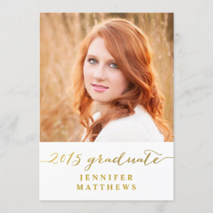 Invitation 2015 de fête de remise des diplômes de