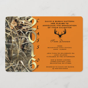 Invitation 2016 élégante classique d'obtention du