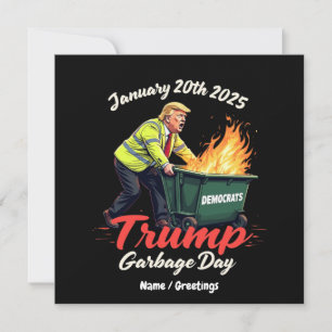 Invitation 20 janvier 2025 La Journée des ordures de Trump év