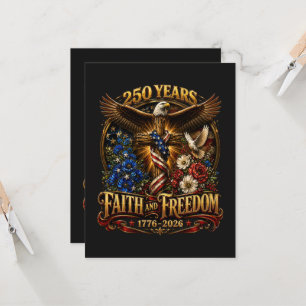 Invitation 250 Ans De Foi Et De Liberté Amérique