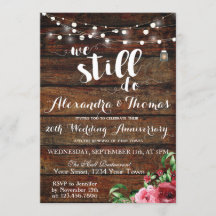 25 ans de mariage, Nous célébrons toujours l'anniv