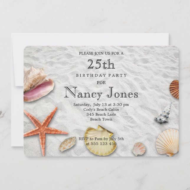 Invitation 25e anniversaire (Devant)