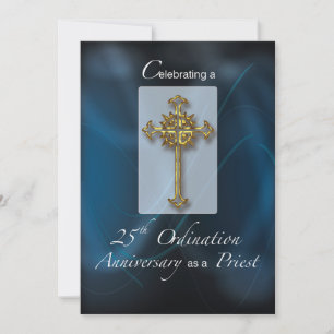 Invitation 25e anniversaire de l'Ordination du prê