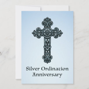 Invitation 25e anniversaire d'Ordination Prêtre