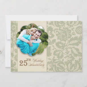 Invitation 25e anniversaire du mariage
