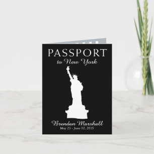 Invitation 26e Birthday Passport