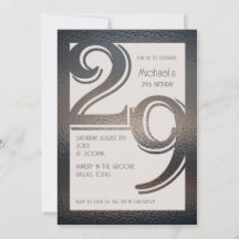 29e anniversaire
