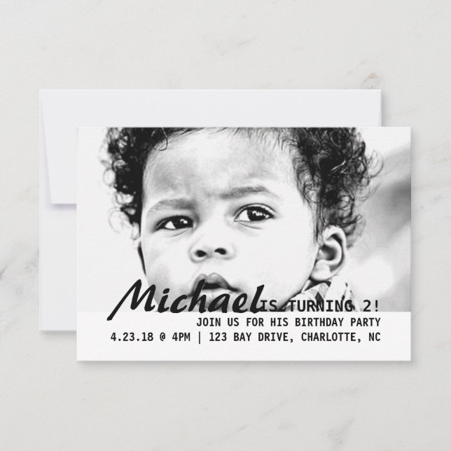 Invitation - 2 ans ! (Devant)