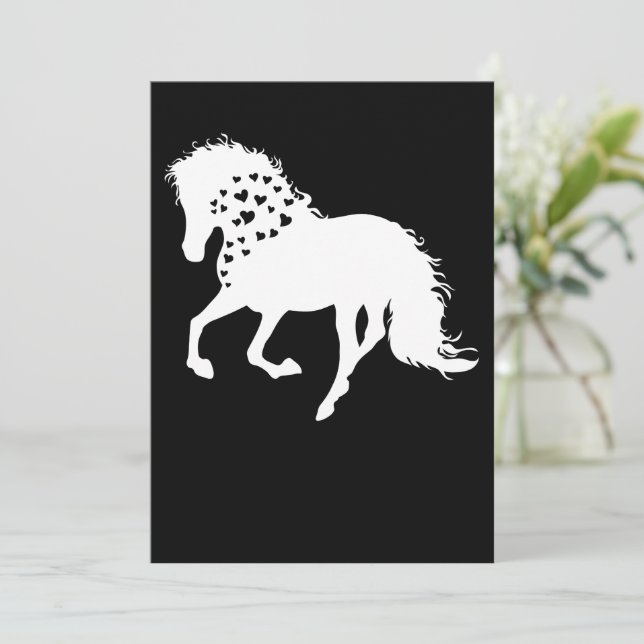 Invitation 2- Chemise Cheval, Aiguille Cheval, Cheval Filles (Debout devant)