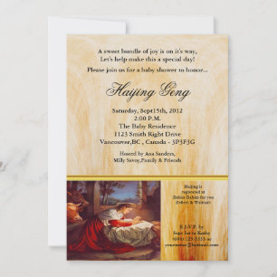 Invitation 2 de baby shower de Christain