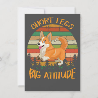 Invitation 2 Short Legs Big Attitude corgi
