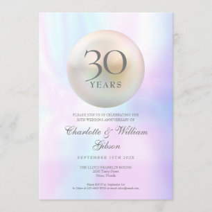 Invitation 30e anniversaire de Chic Pearl