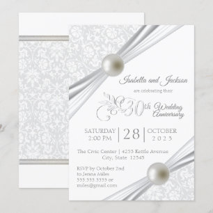 Invitation 30e anniversaire de Pearl Design