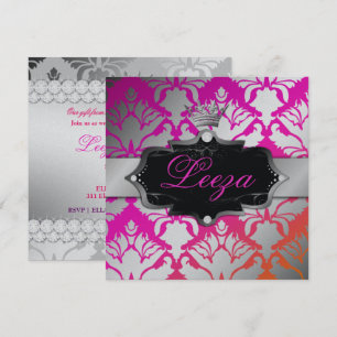 Invitation 311-Baroque Princess Metallic