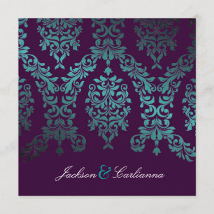 Invitation 311-Dashing Damask  Jardin marin de l'auberge de n