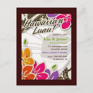 Invitation 311 Hawaiian Heaven   Marron