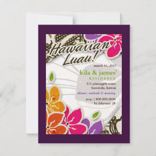 Invitation 311-Invitation Hawaiian Heaven   Violet