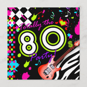 Invitation 311-La Guitare Rouge, le Parti des années 80