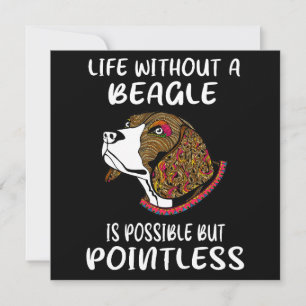 Invitation 3 La vie sans un beagle