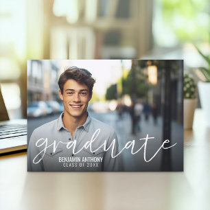 Invitation 4 Collage de photos - Full Pic Mod Graduation Part