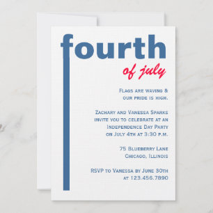 Invitation 4 juillet