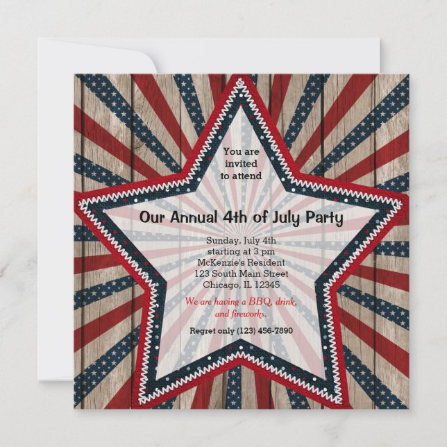Invitation 4 juillet (Devant)