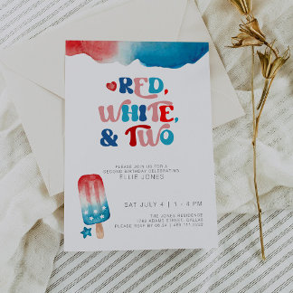 Invitation 4 juillet deuxième anniversaire