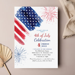 Invitation 4 juillet fête de l'Indépendance