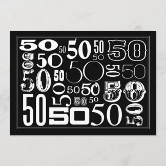 Invitation 50, 50, et plus de 50 !