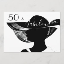 50 et fabuleux | B&W élégant design art déco
