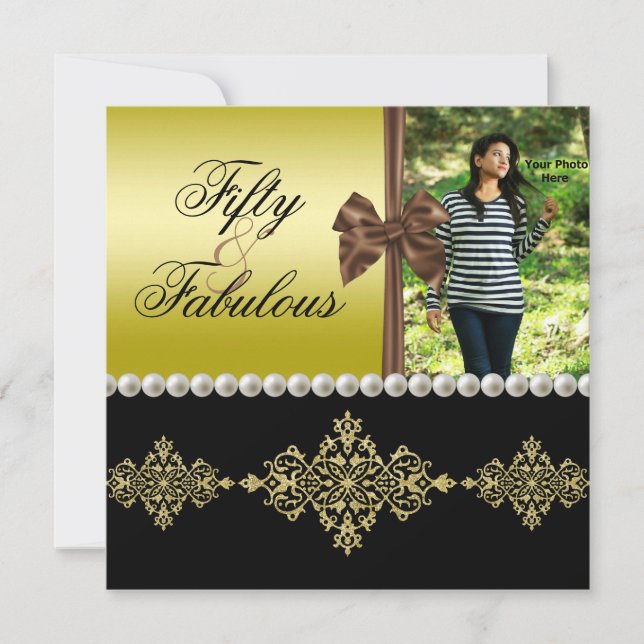 Invitation 50 femmes photographes à la mode 50 (Devant)