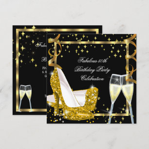Invitation 50 Incroyables Chaussures à Talons Hauts avec Pail