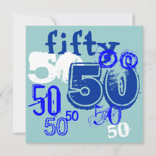 Invitation 50e anniversaire