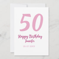 50e anniversaire ajouter nom date année rose rouge
