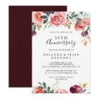 50e anniversaire de mariage Couleurs Tropicales d'