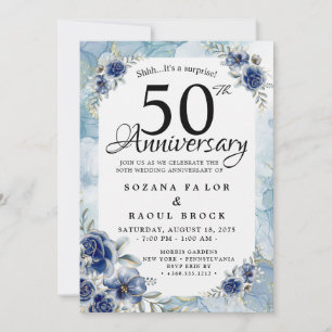 Invitation 50e anniversaire du Mariage