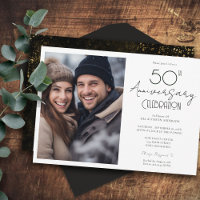 50e anniversaire du Mariage photo unique