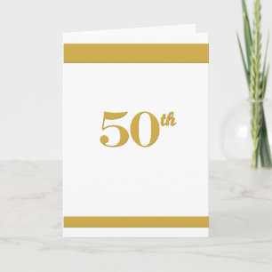 Invitation 50e anniversaire/Invitations d'anniversaire